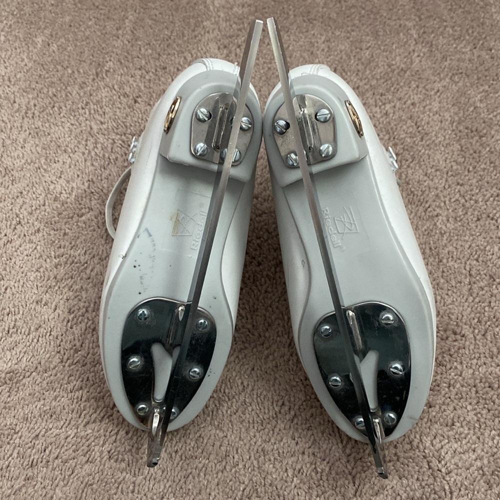 Riedell Topaz Girls Figure Skates Size J2 - Picture 12 of 15